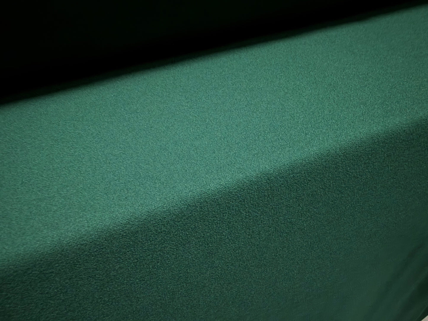Scuba crepe stretch double jersey fashion fabric, per metre - plain - pine forest green