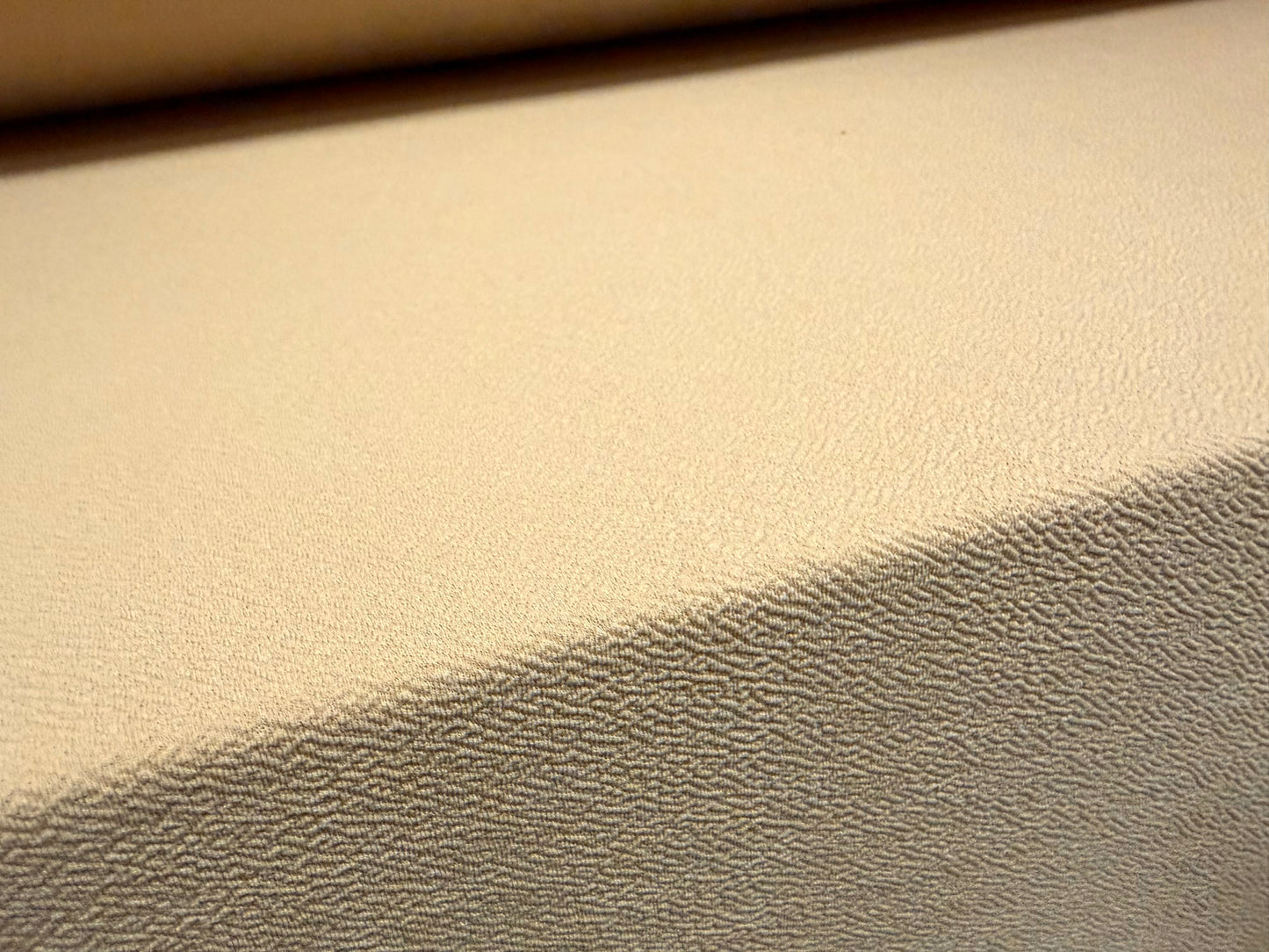 Liverpool textured scuba spandex jersey fabric, per metre - plain -beige