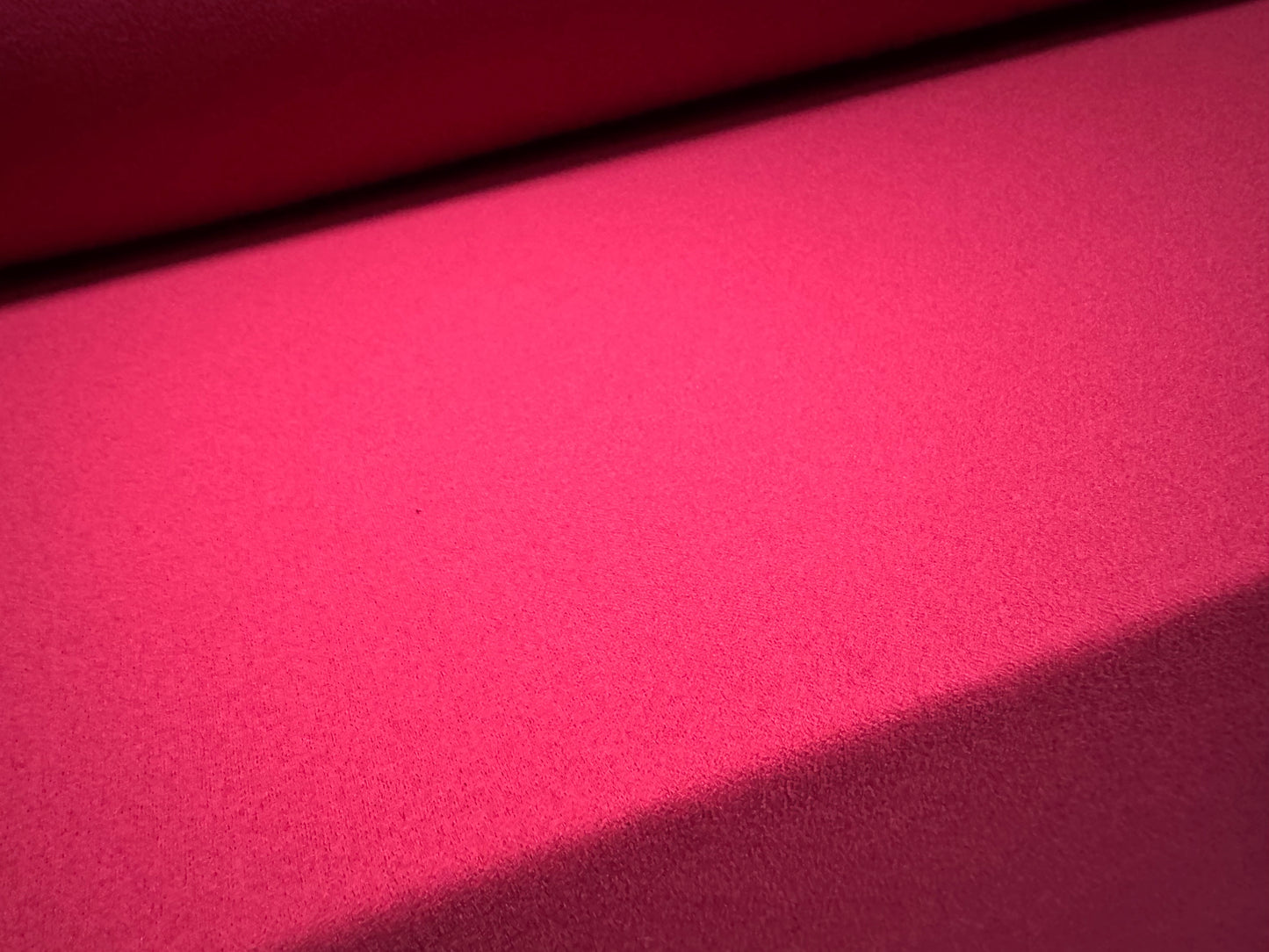 Scuba crepe stretch spandex double jersey fabric, per metre - plain - fuchsia