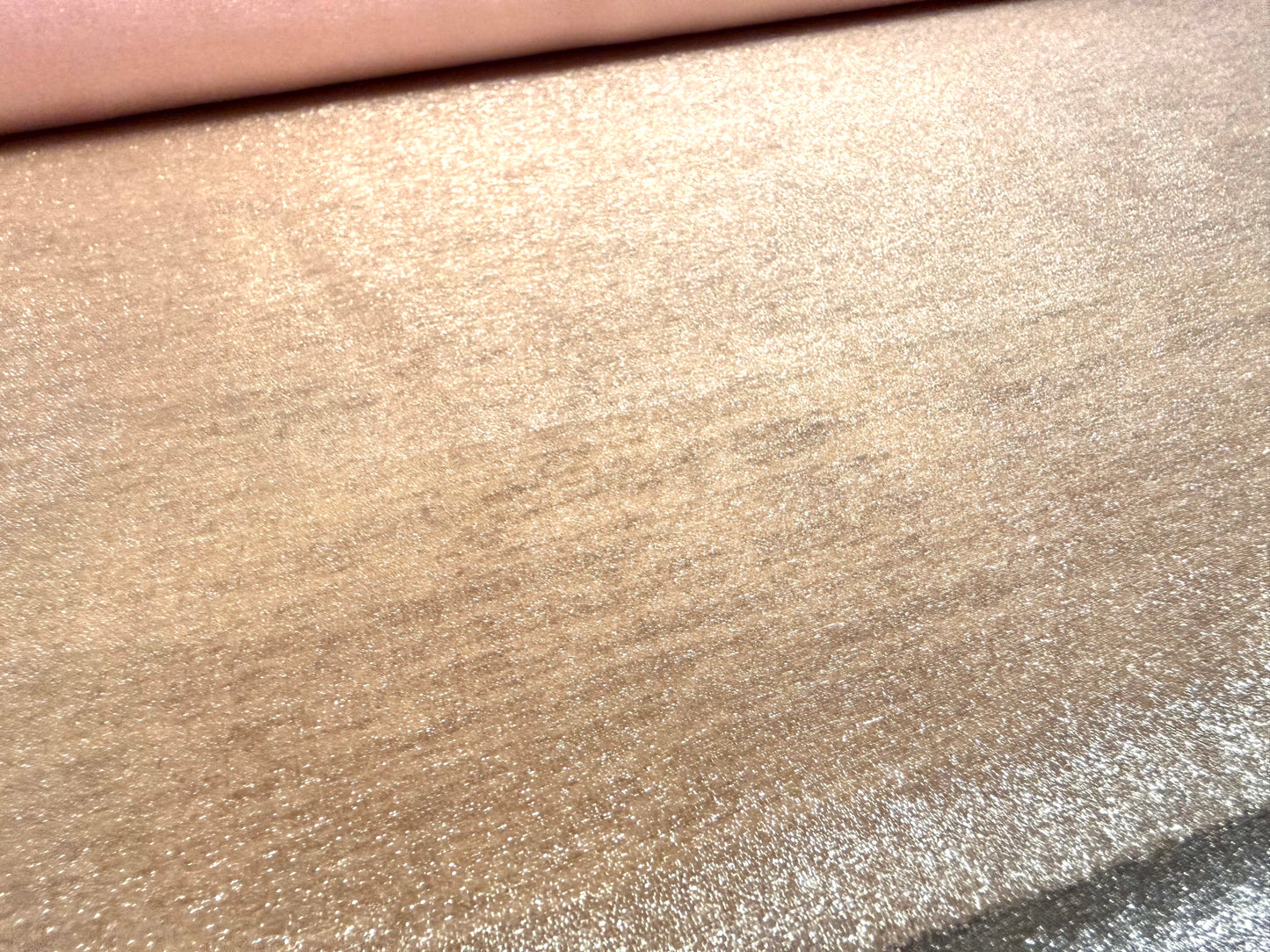 Crystal organza lightweight woven shimmer fabric, per metre - plain - baby pink