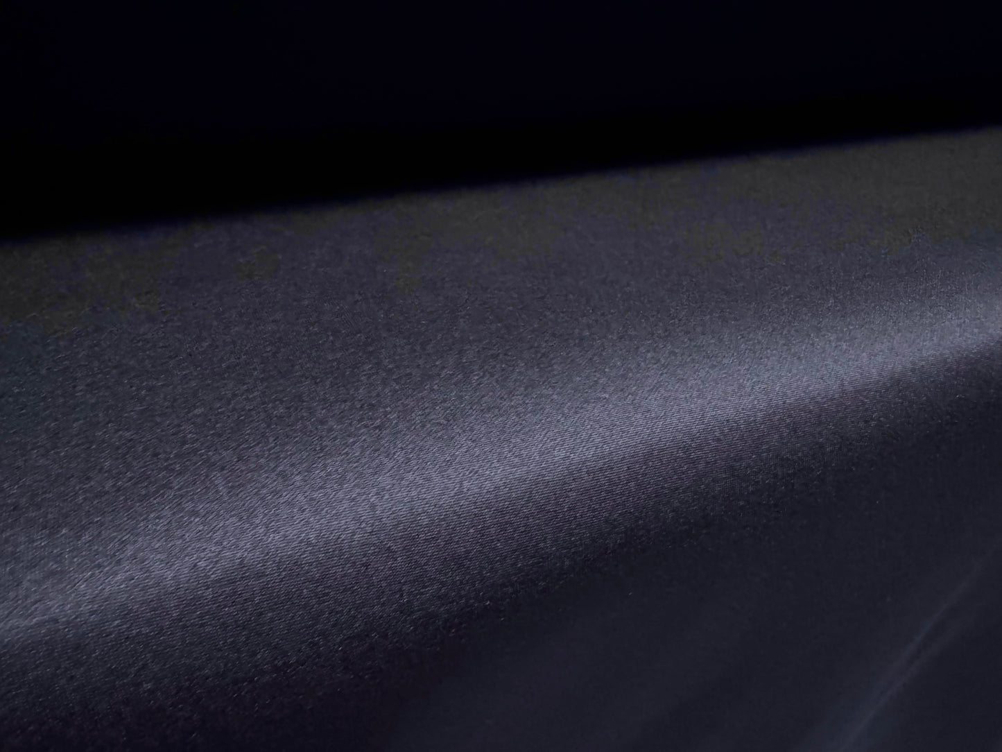 Sandwich scuba crepe spandex double jersey fabric, per metre - plain - dark navy blue