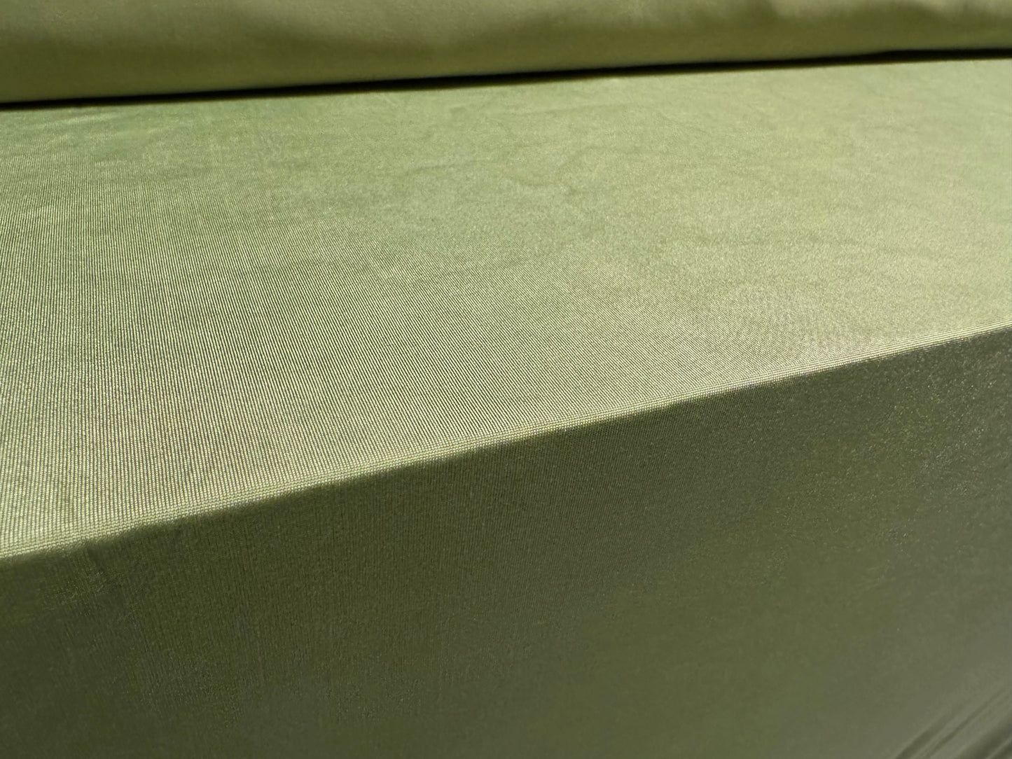 Soft touch stretch spandex single jersey fabric, per metre - plain - wild sage