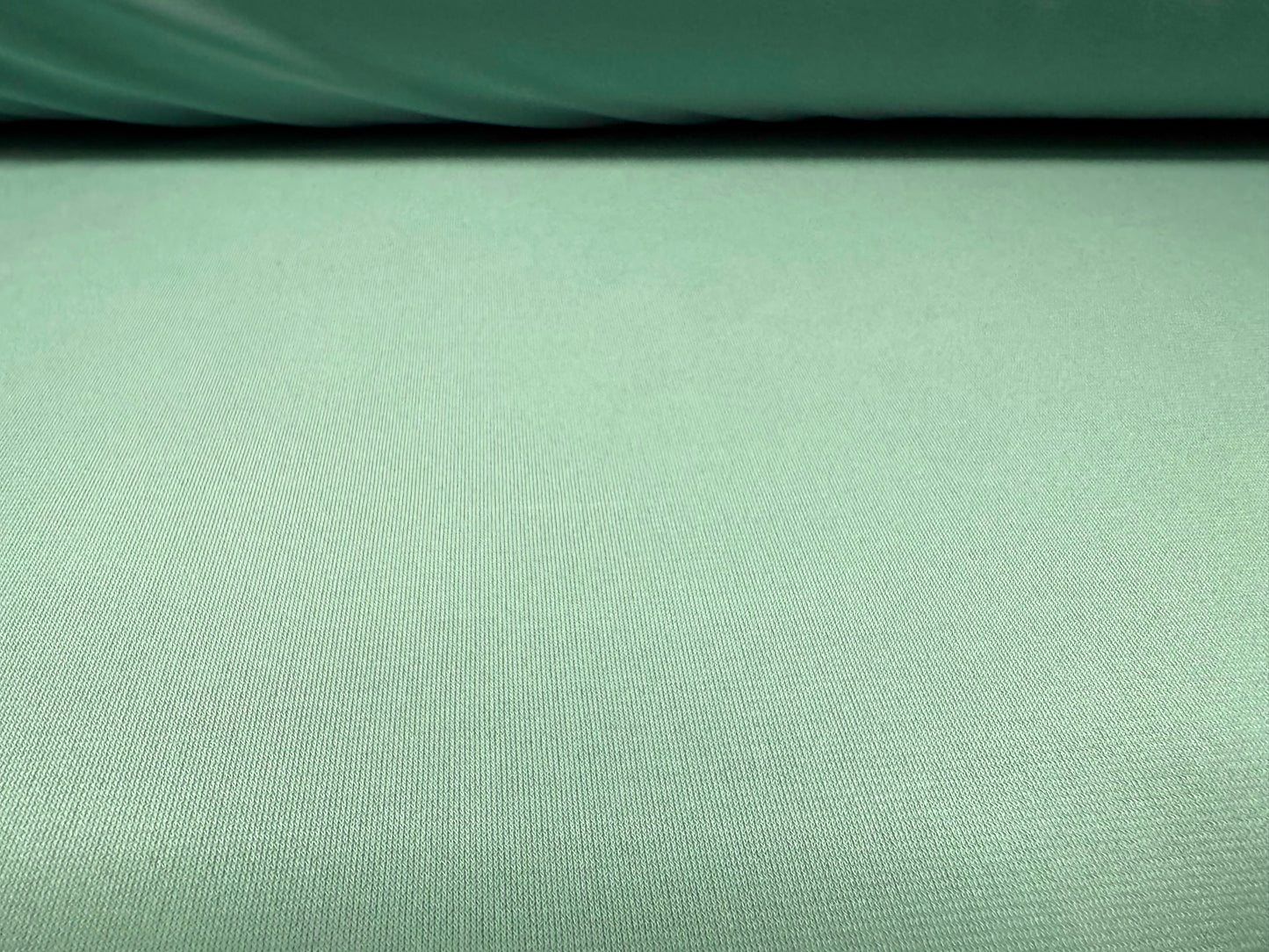 Stretch spandex ITY single jersey fabric, per metre - plain - aqua green