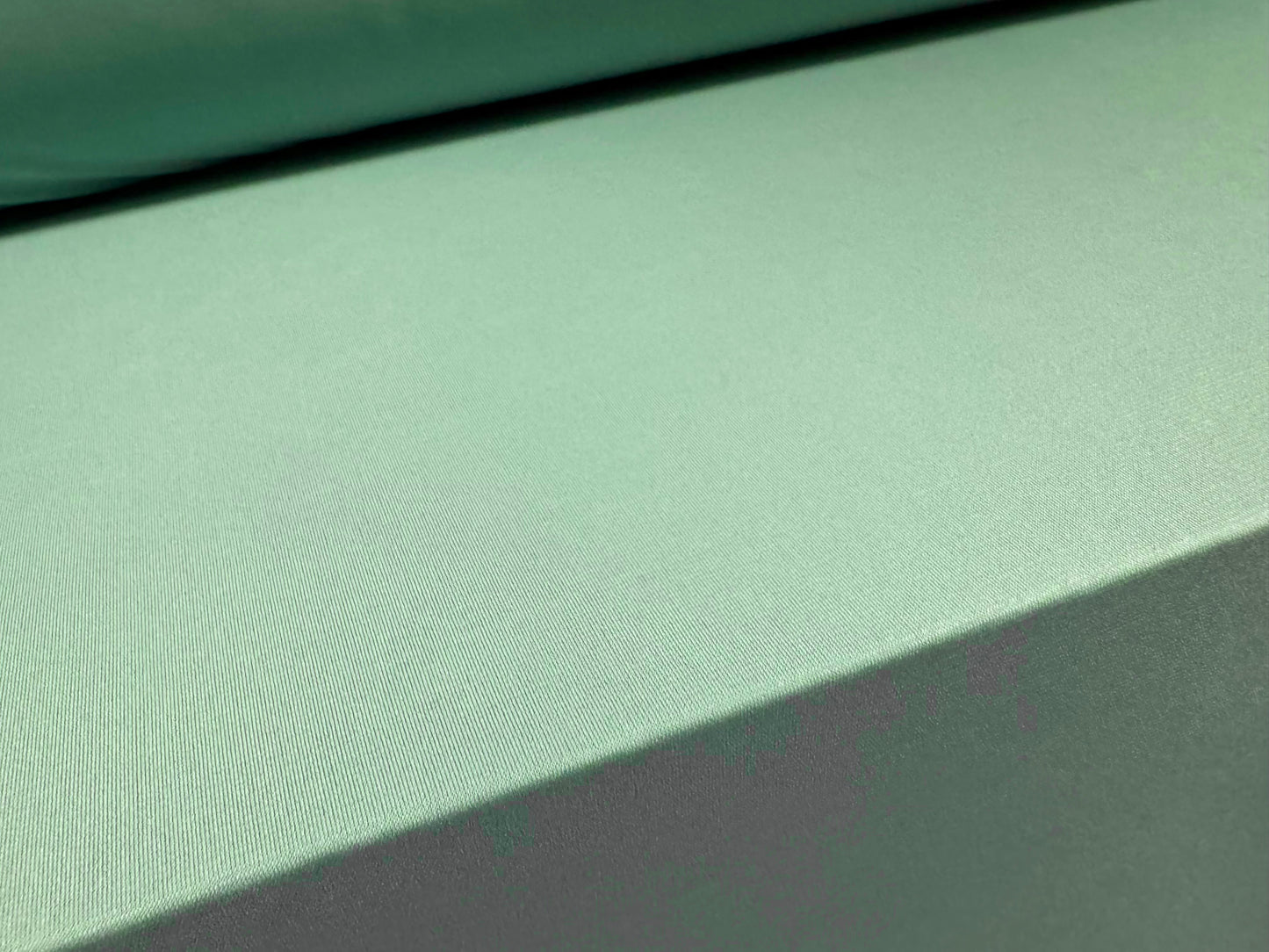 Stretch spandex ITY single jersey fabric, per metre - plain - aqua green