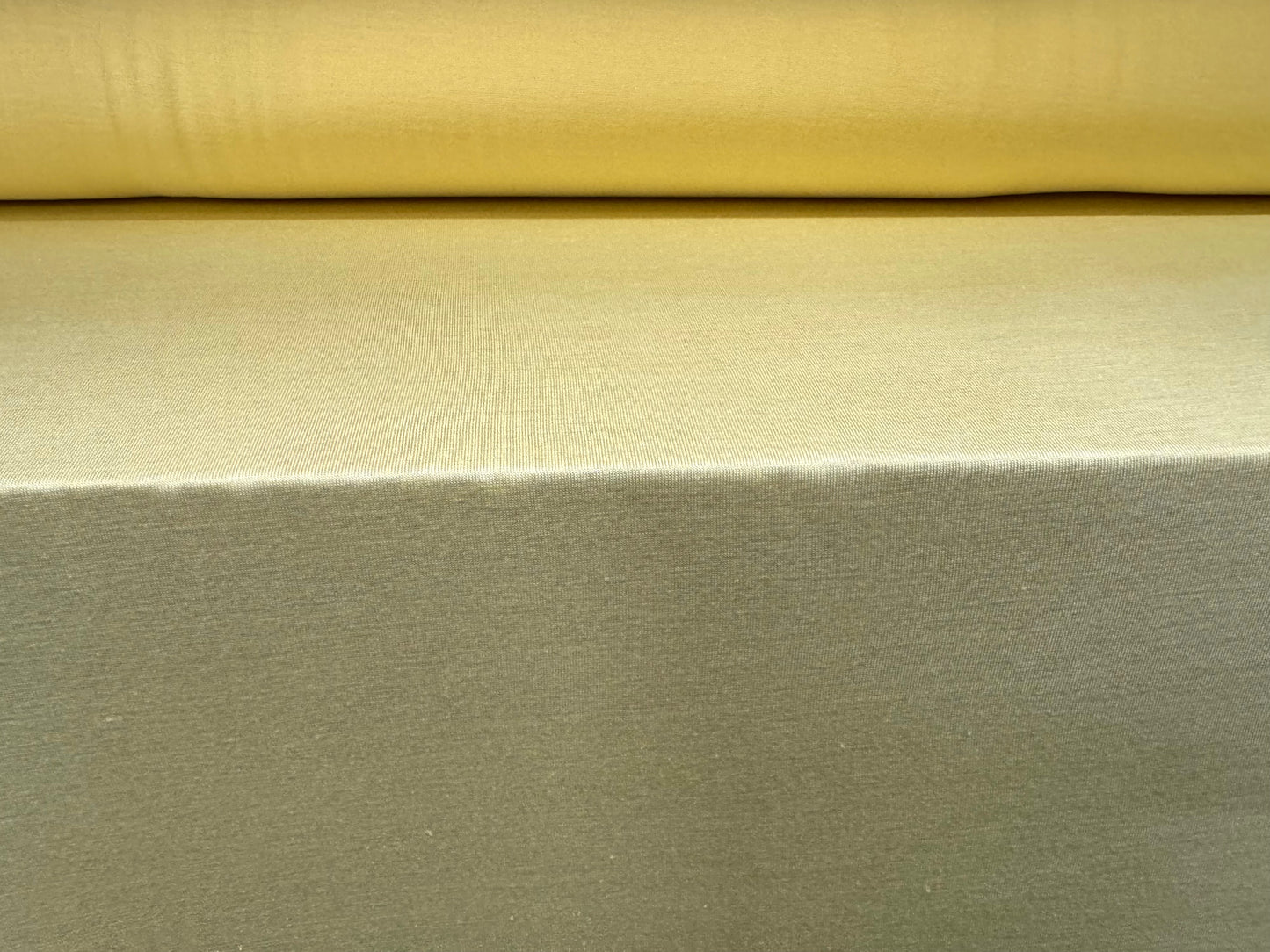 Viscose spandex stretch single jersey fabric, per metre - plain - lemon