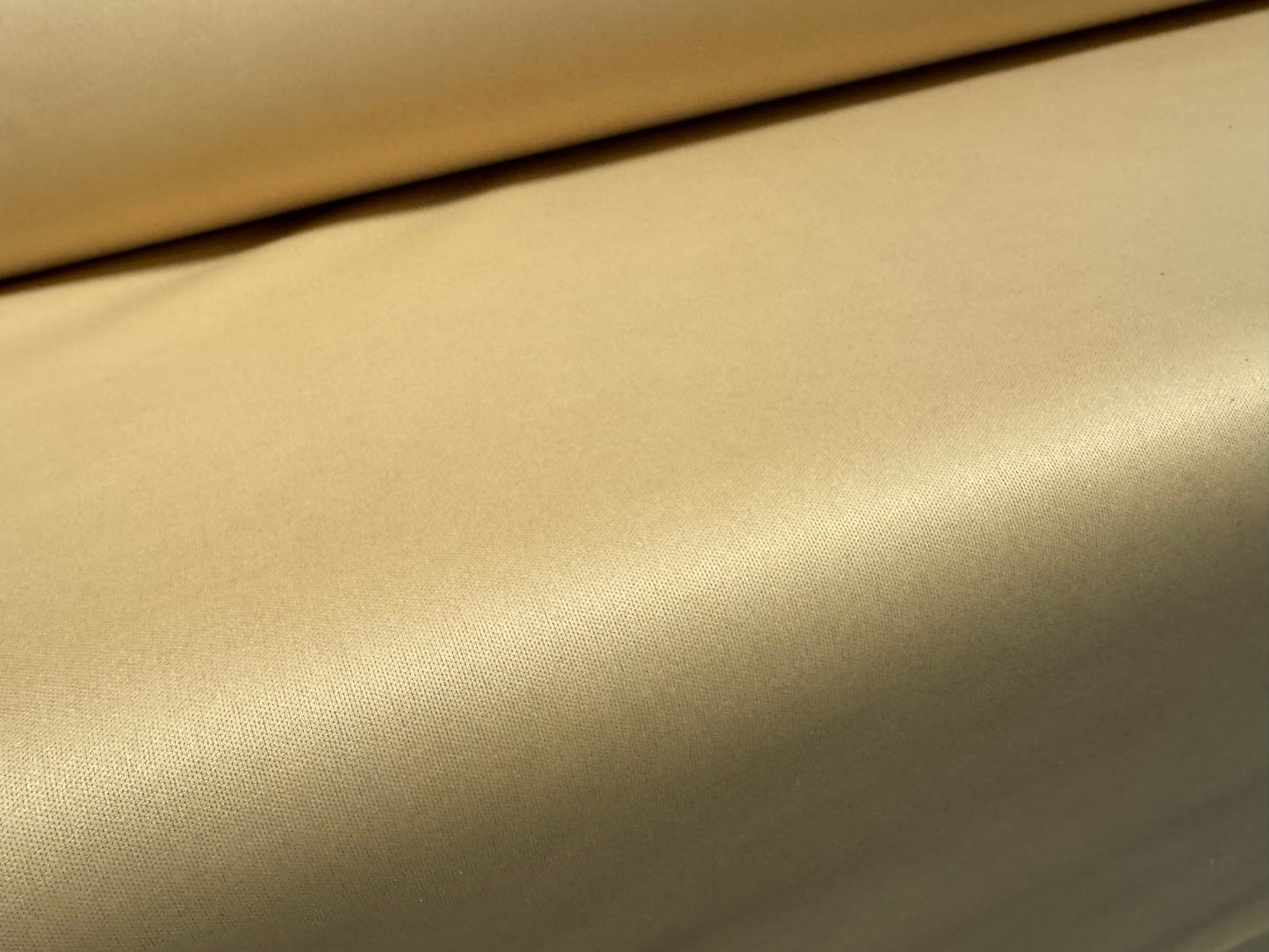 Interface bonded jersey fabric, per metre - plain - beige