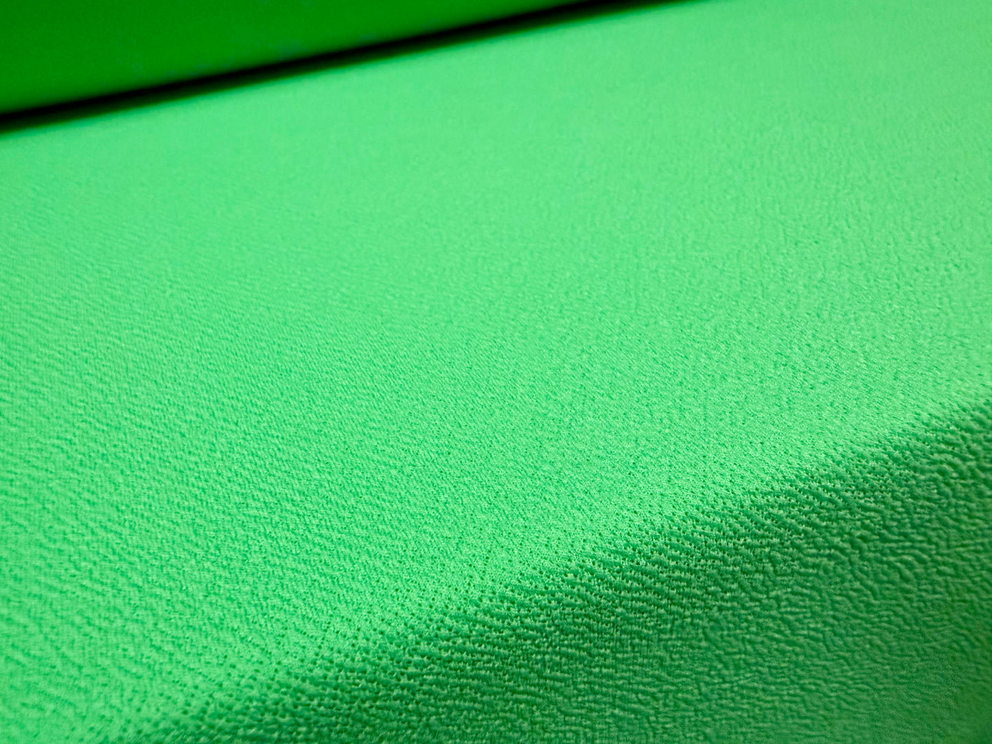 Liverpool textured scuba spandex jersey fabric, per metre - plain -spring green