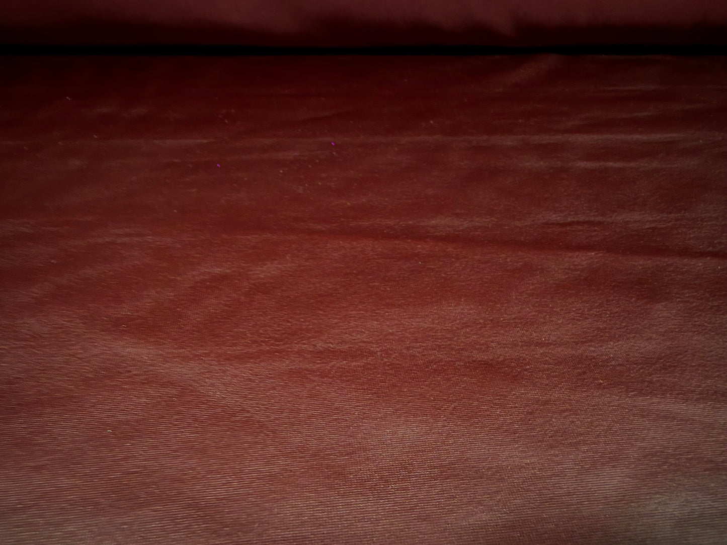 Faux leather stretch pvc coated fabric, per metre - plain - oxblood