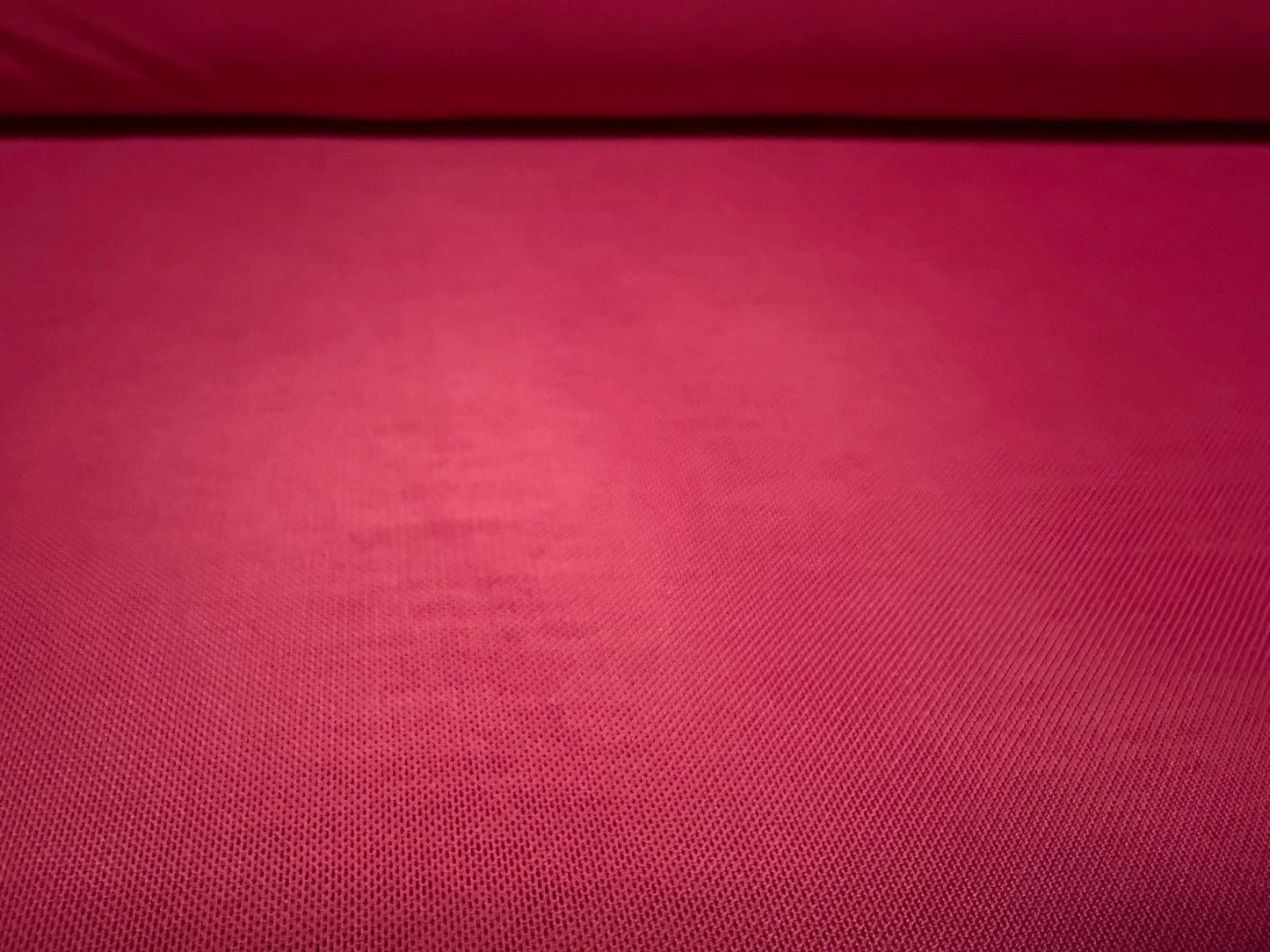 Power mesh net stretch spandex fabric, per metre - plain - cerise pink
