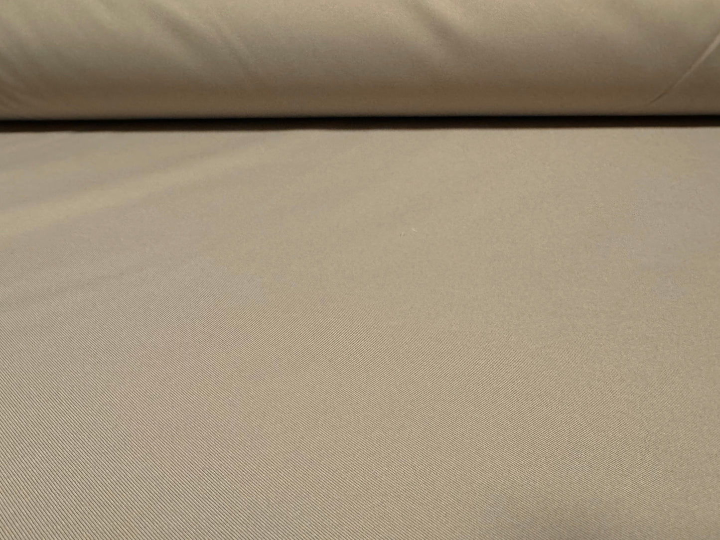 Woven nylon fabric, per metre - plain - stone