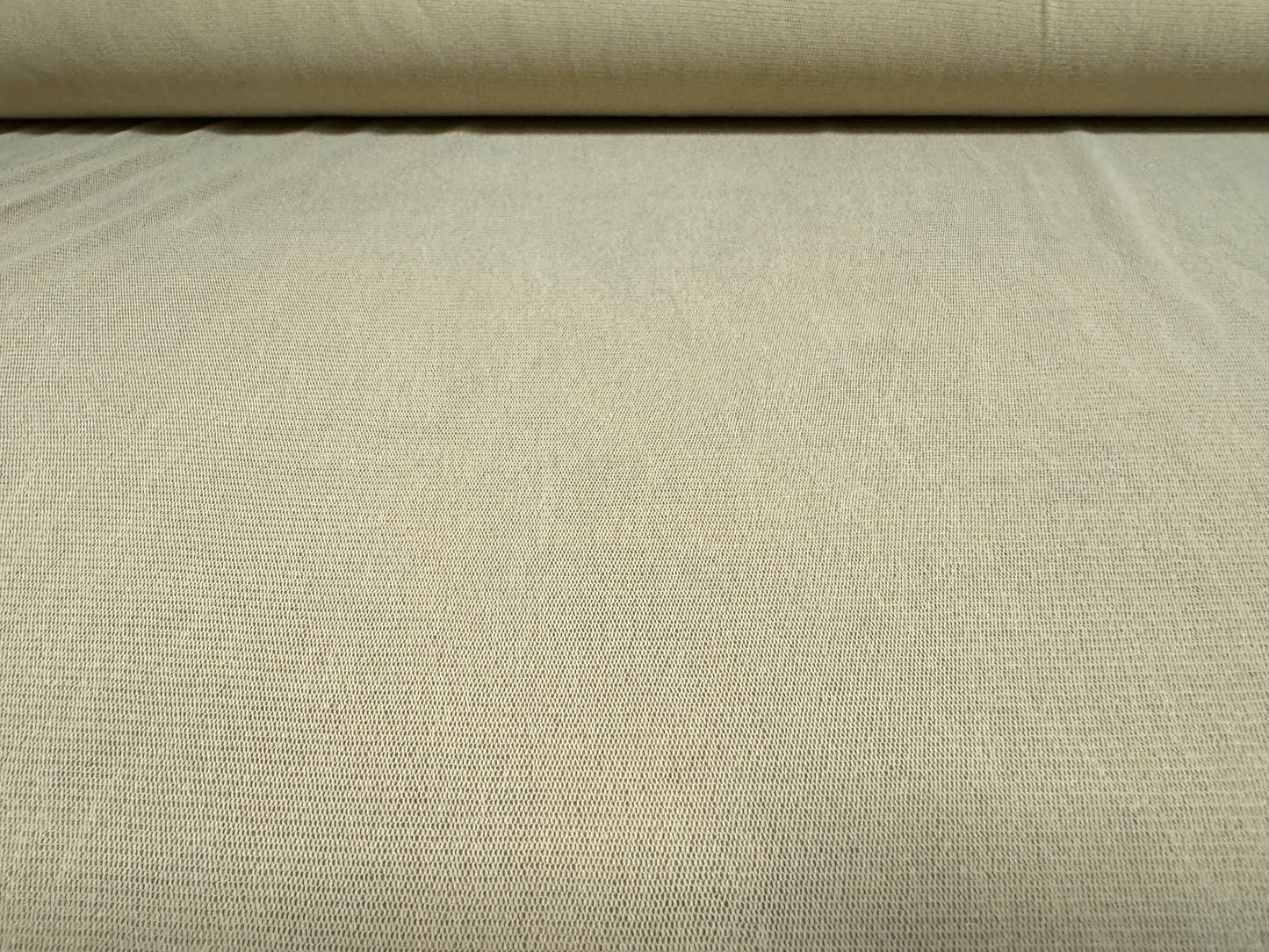 Stretch helenca mesh fabric, sheer, per metre - plain - calico