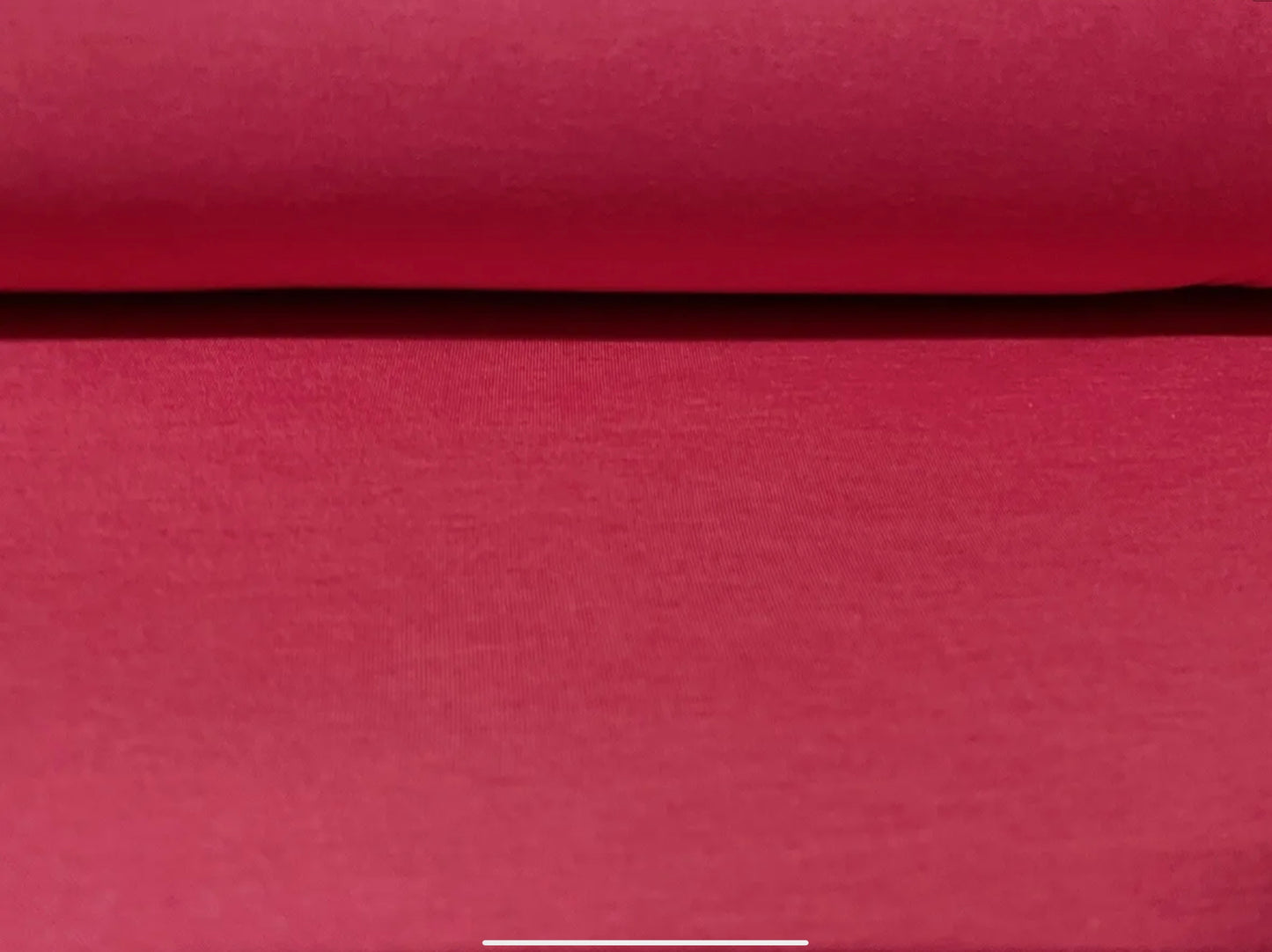 Viscose spandex stretch single jersey fabric, per metre - plain - cerise pink