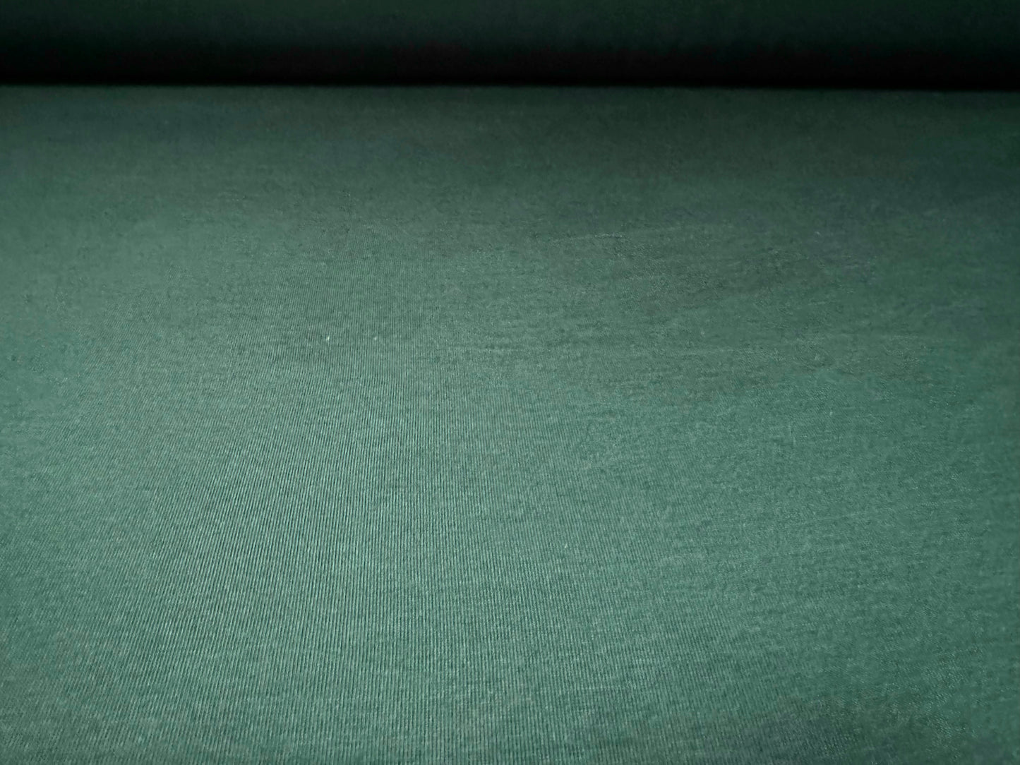 Viscose spandex stretch single jersey fabric, per metre - plain - dark teal