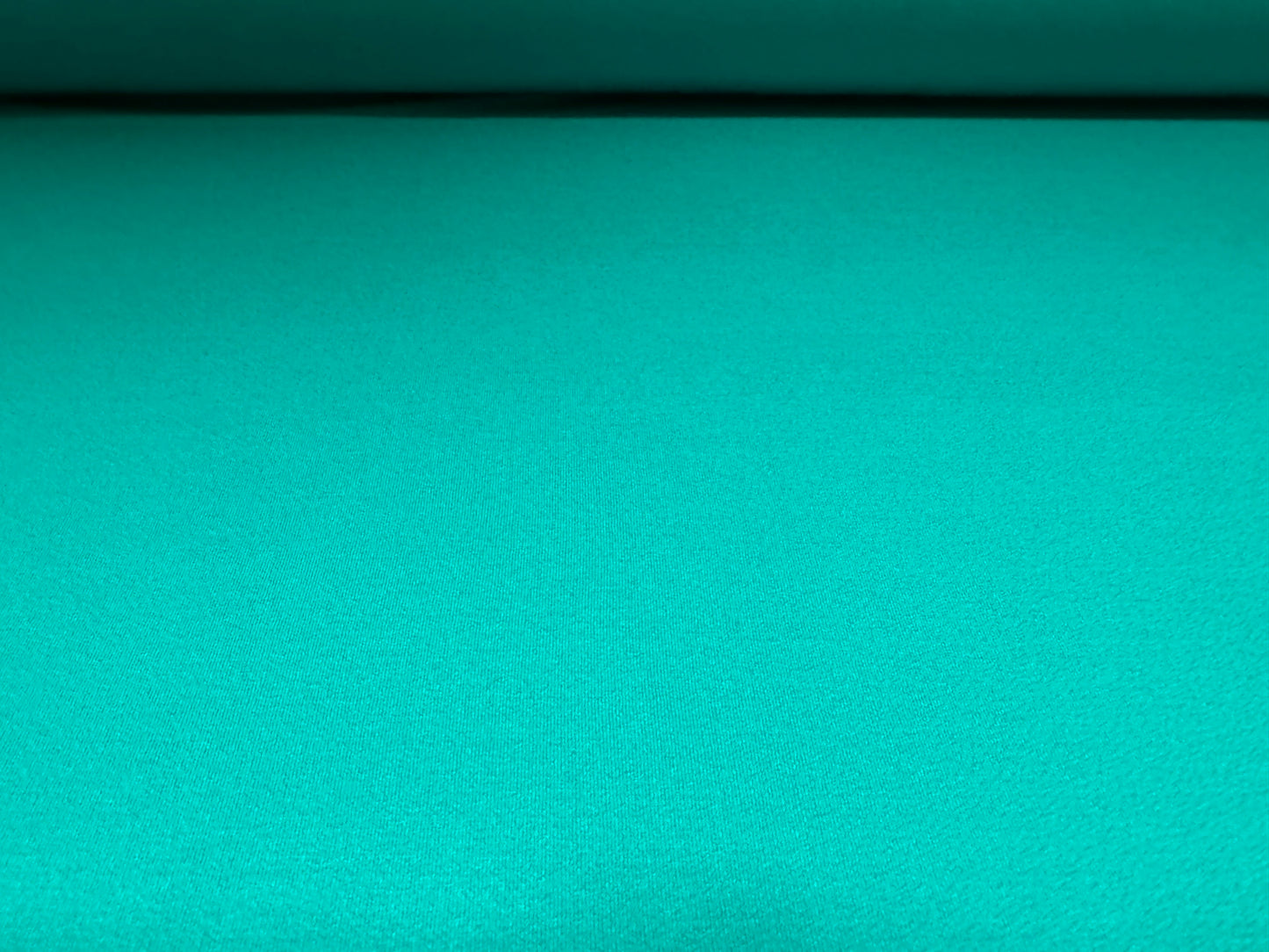 Viscose spandex stretch crepe jersey fabric, per metre - plain - Caribbean turquoise