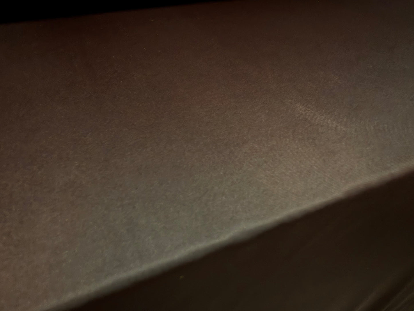 Stretch sateen activewear jersey fabric, per metre - matte - dark brown