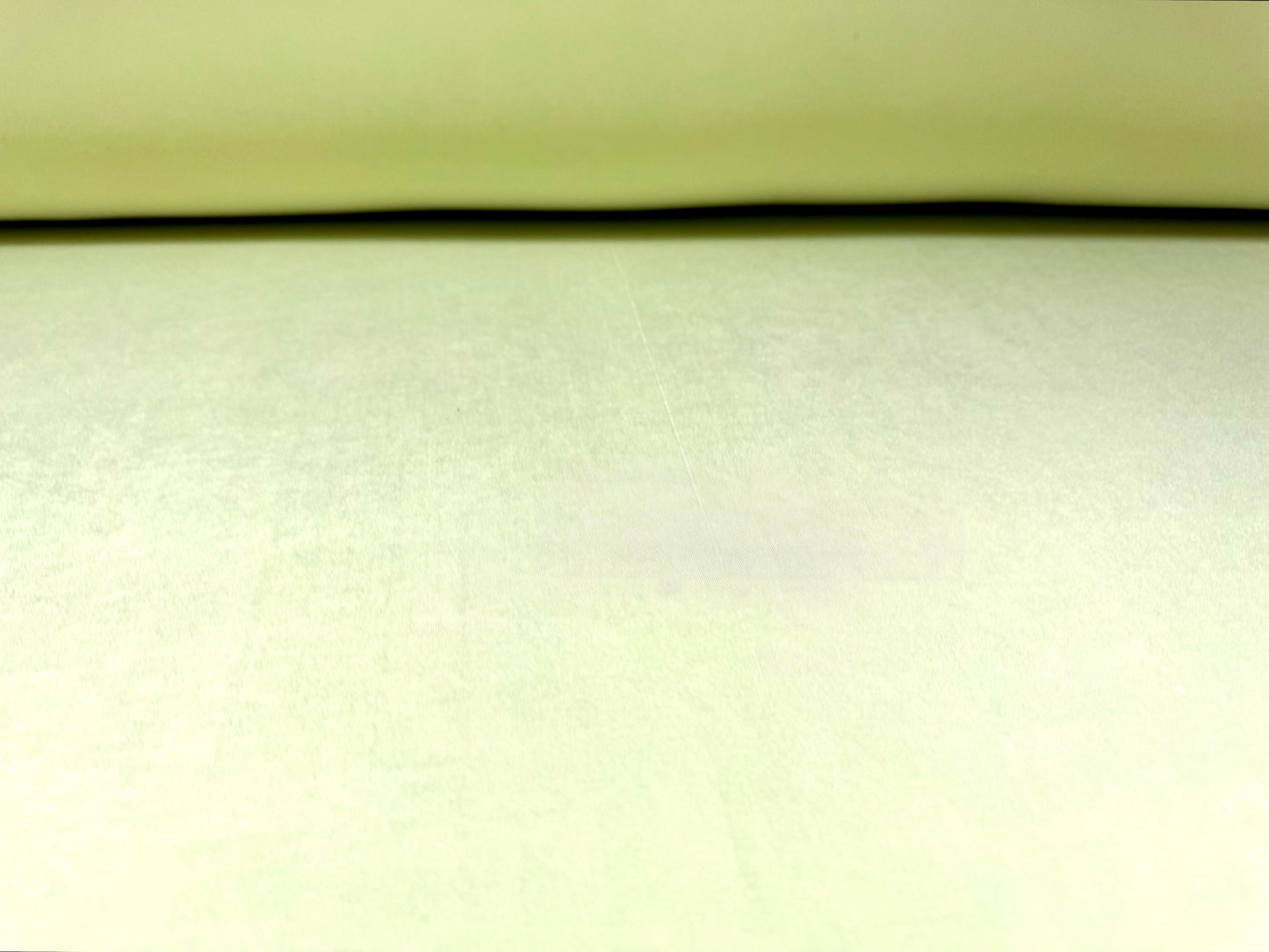 Soft touch spandex stretch jersey dress fabric, per metre - plain - pastel green