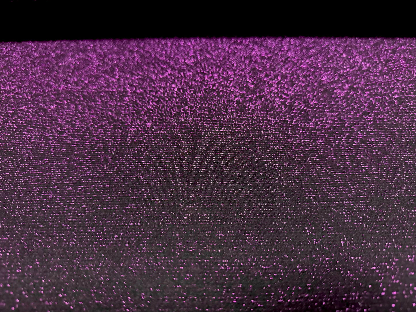 Metallic lightweight single jersey fashion fabric, per metre - lurex sparkle - black & magenta