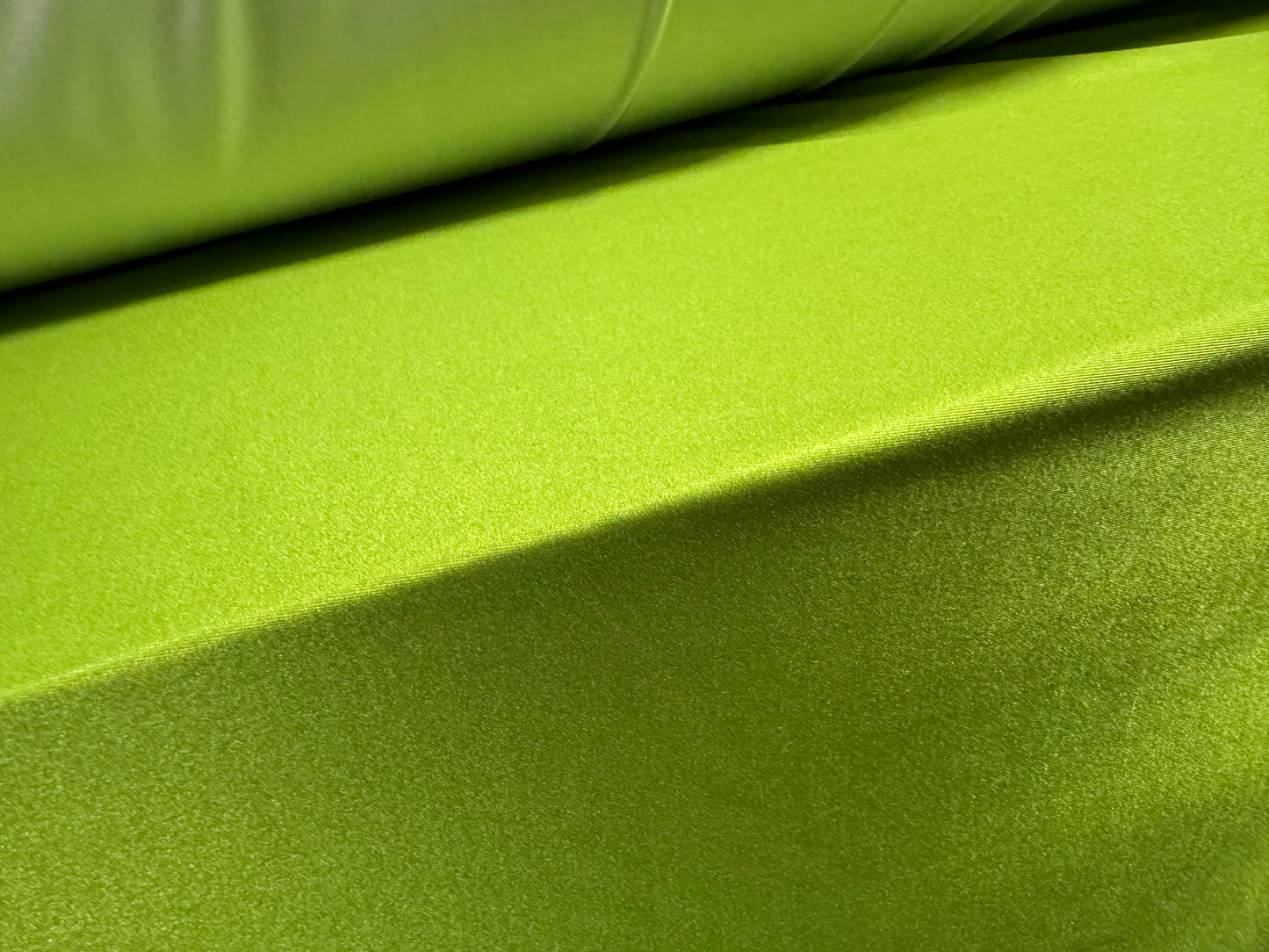 Swimwear stretch spandex jersey fabric, per metre - plain - apple green