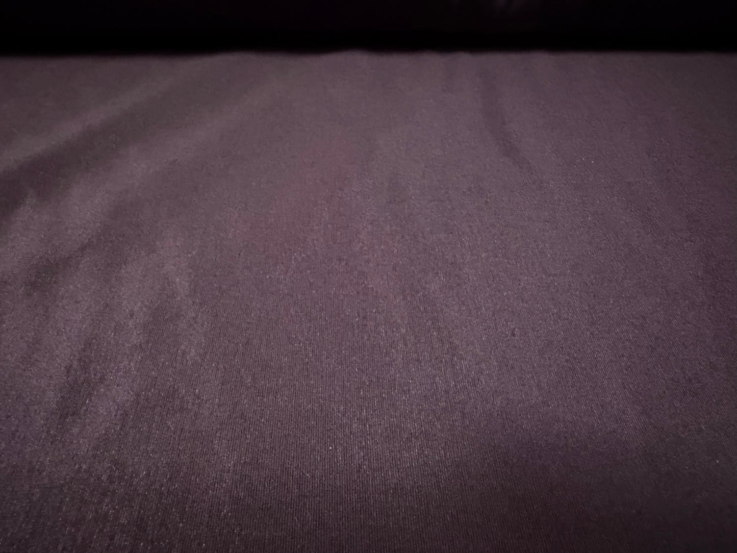 Bengaline stretch plain weave fabric withshimmer finish, per metre - purple