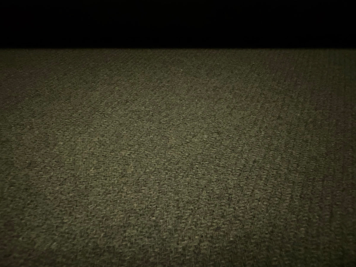 Heavyweight Cavalry Twill wool fabric, per metre - plain - olive green