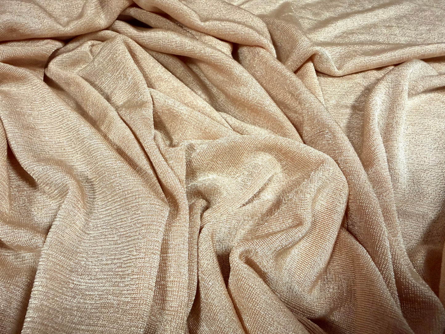 Slinky Stretch spandex jersey fabric, per metre - plain - skin tone