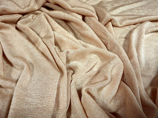 Slinky Stretch spandex jersey fabric, per metre - plain - skin tone