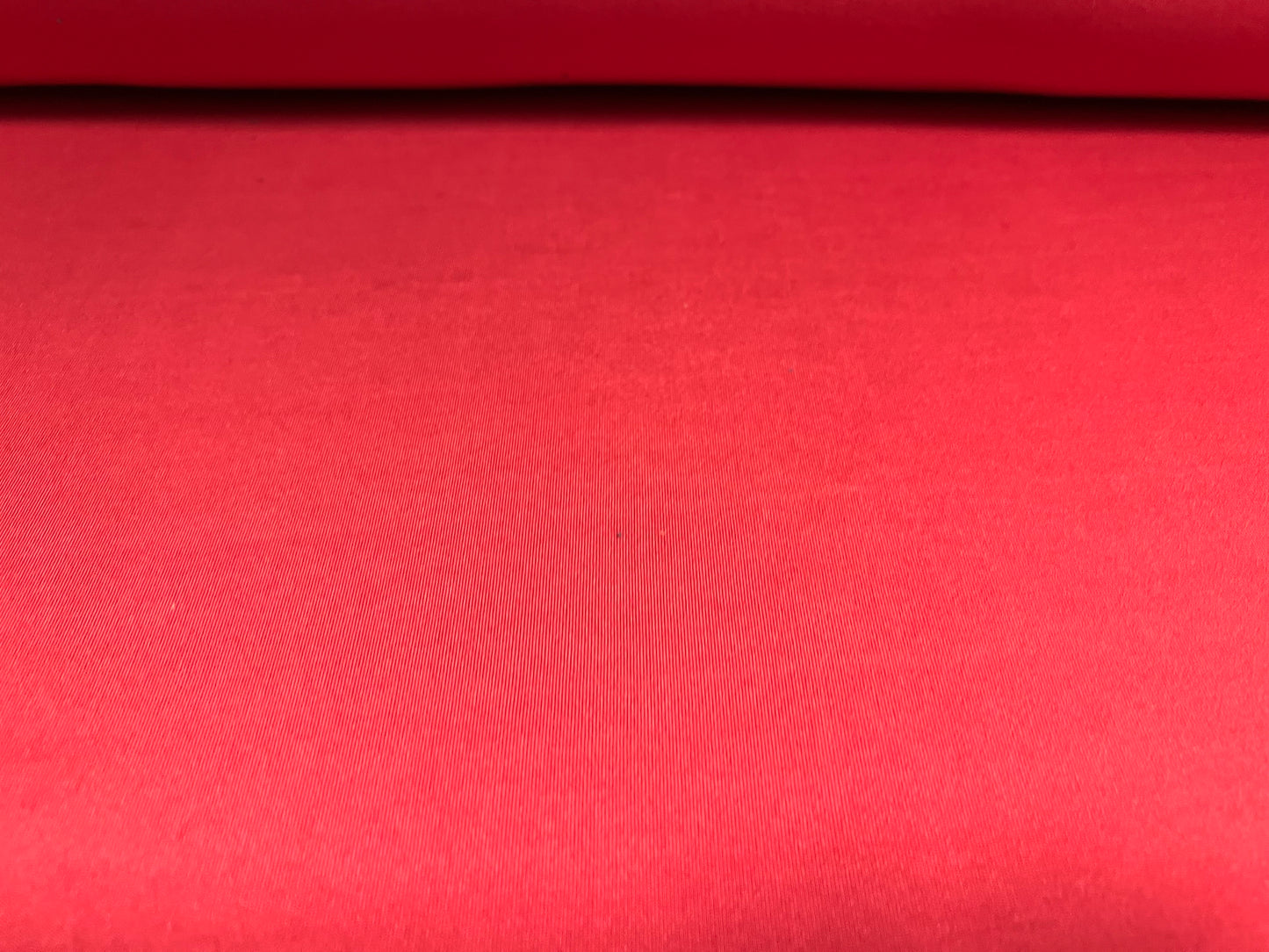 Soft touch stretch spandex jersey fabric, per metre - plain - red