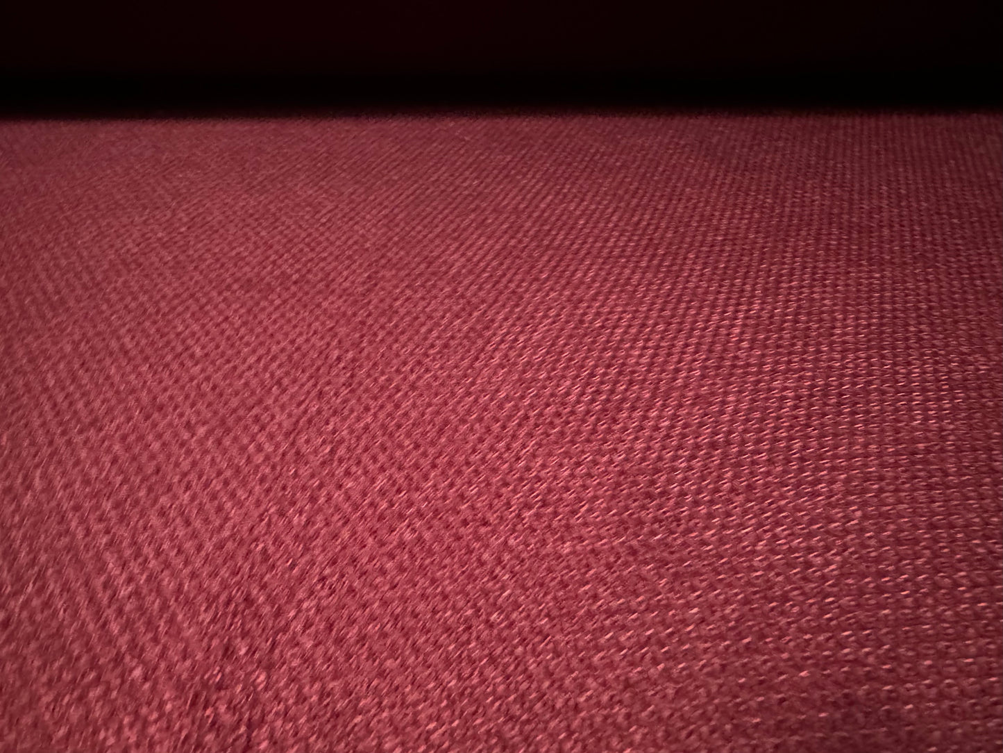 Stretch spandex sateen jersey fabric, per metre - micro dobby jacquard - burgundy