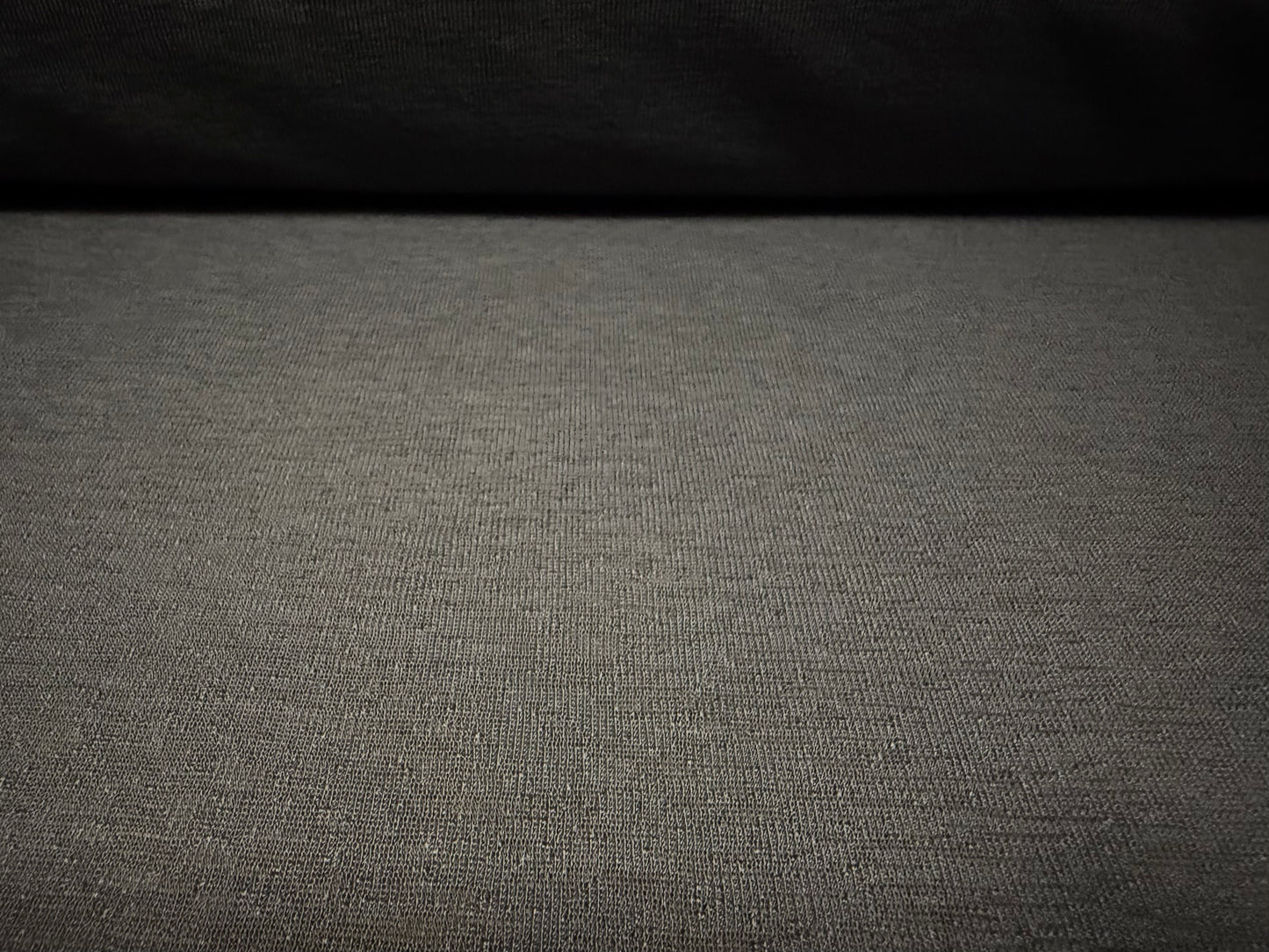 Thick & thin stretch spandex single jersey fashion fabric, per metre - plain - grey