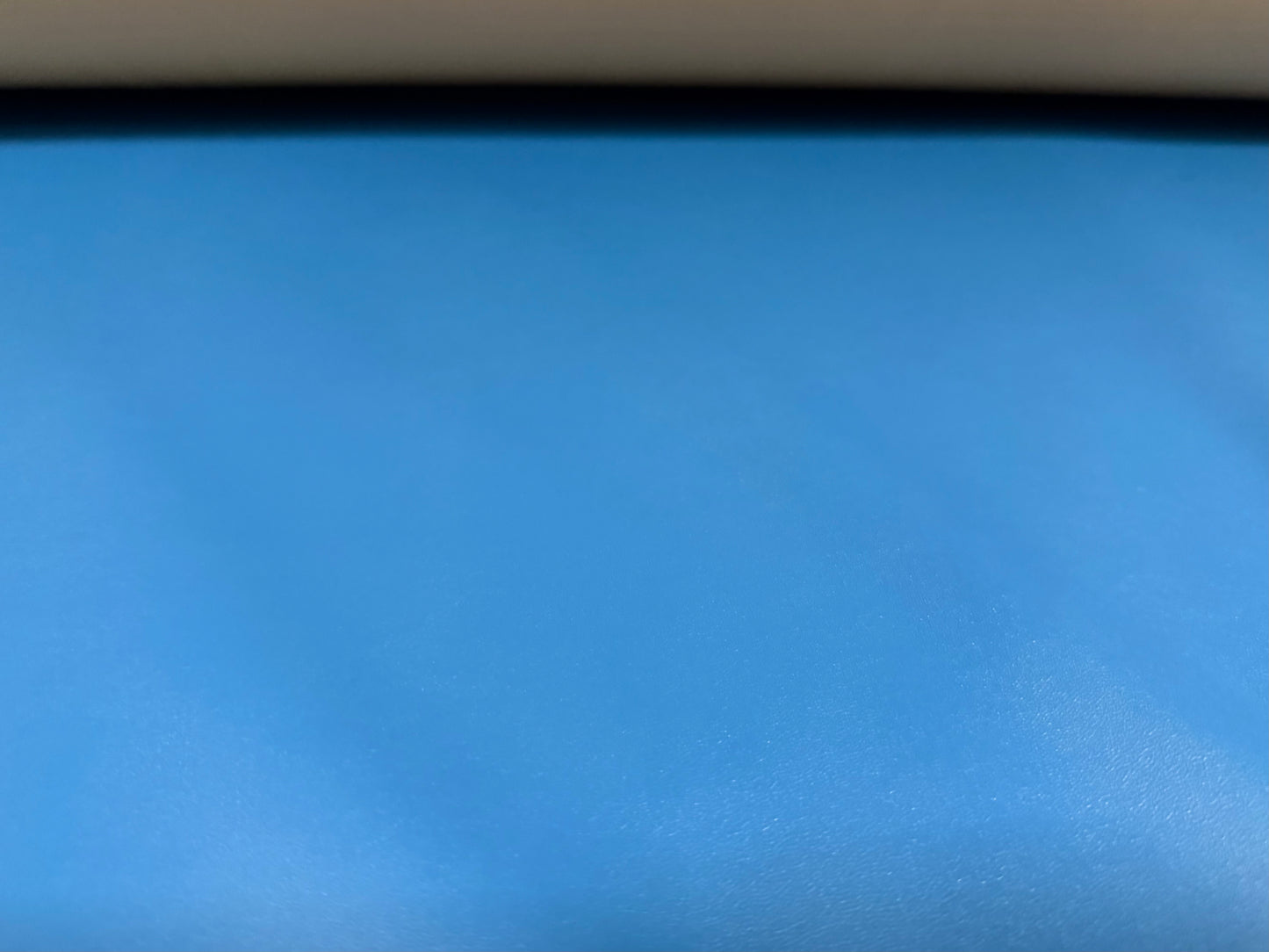 Faux leather pvc coated fabric, per metre - plain - Royal Blue