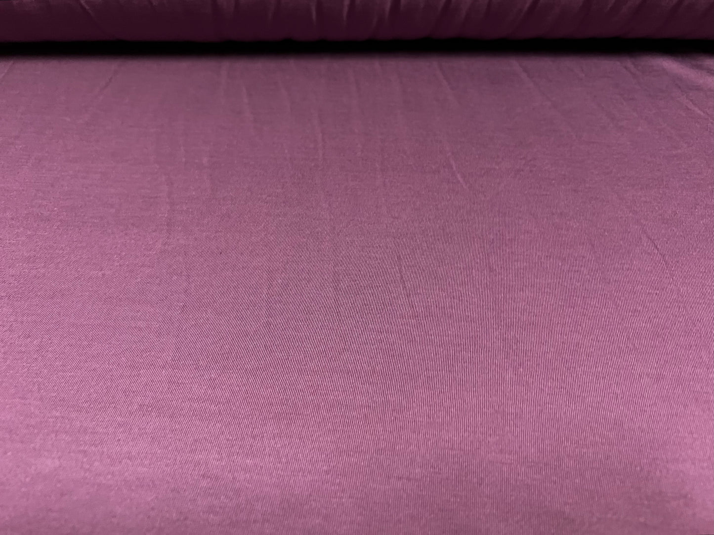 Viscose single jersey fashion fabric, per metre - plain - grape