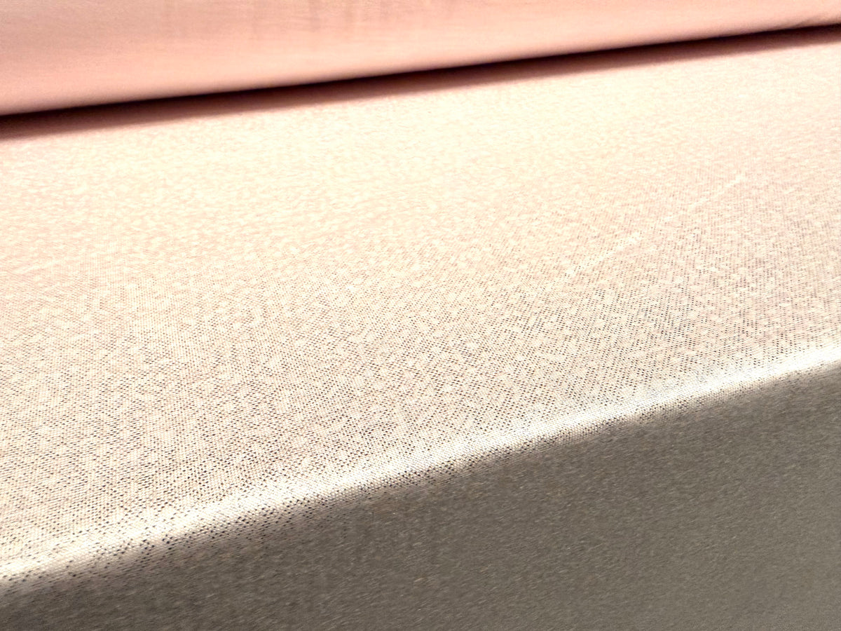 Metallic viscose single jersey fashion fabric, per metre - plain - pastel pink