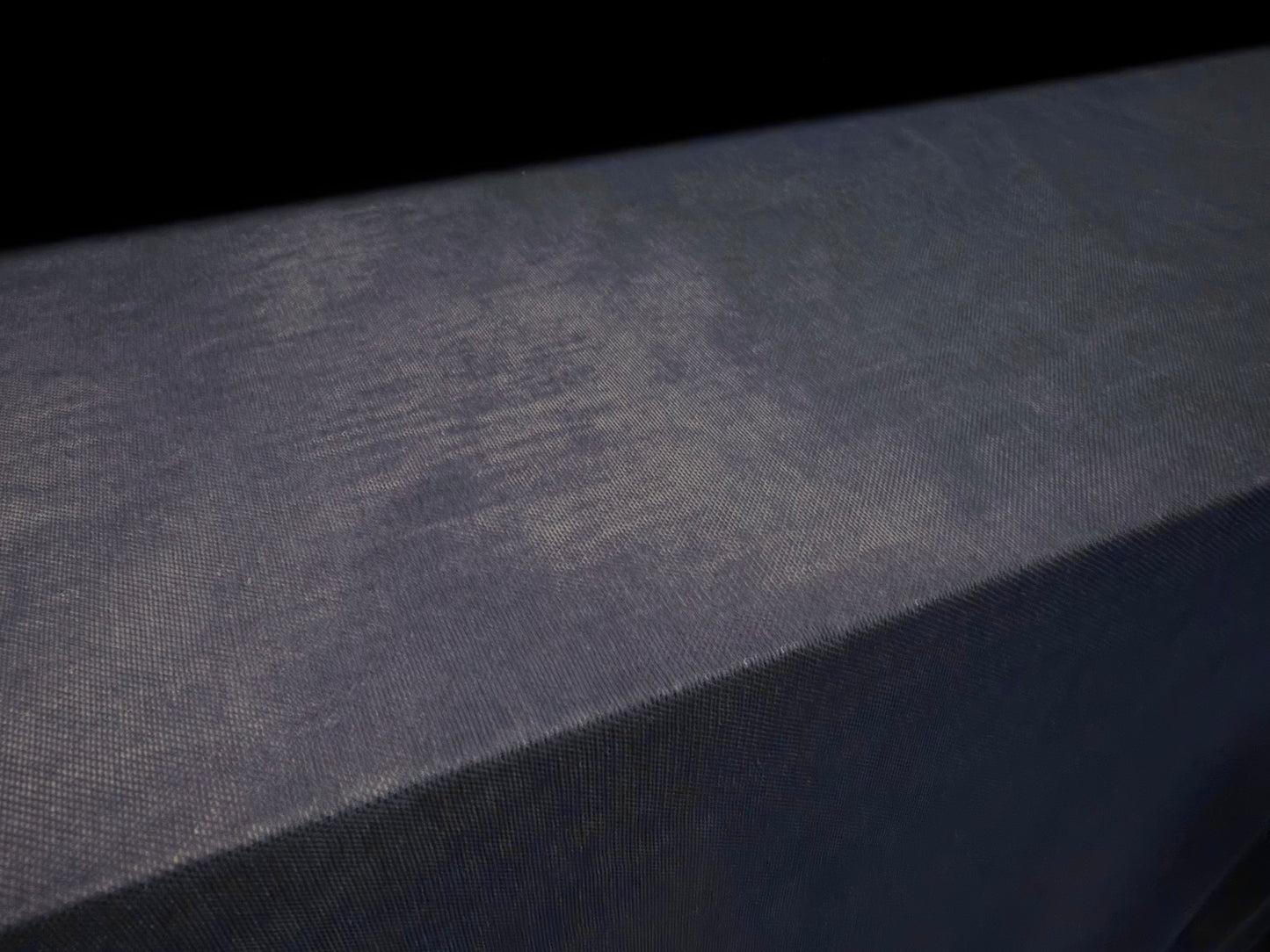 Power mesh net stretch spandex fabric, per metre - plain - navy