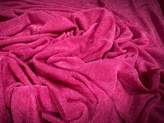 Slinky Stretch spandex jersey fabric, per metre - plain - lipstick