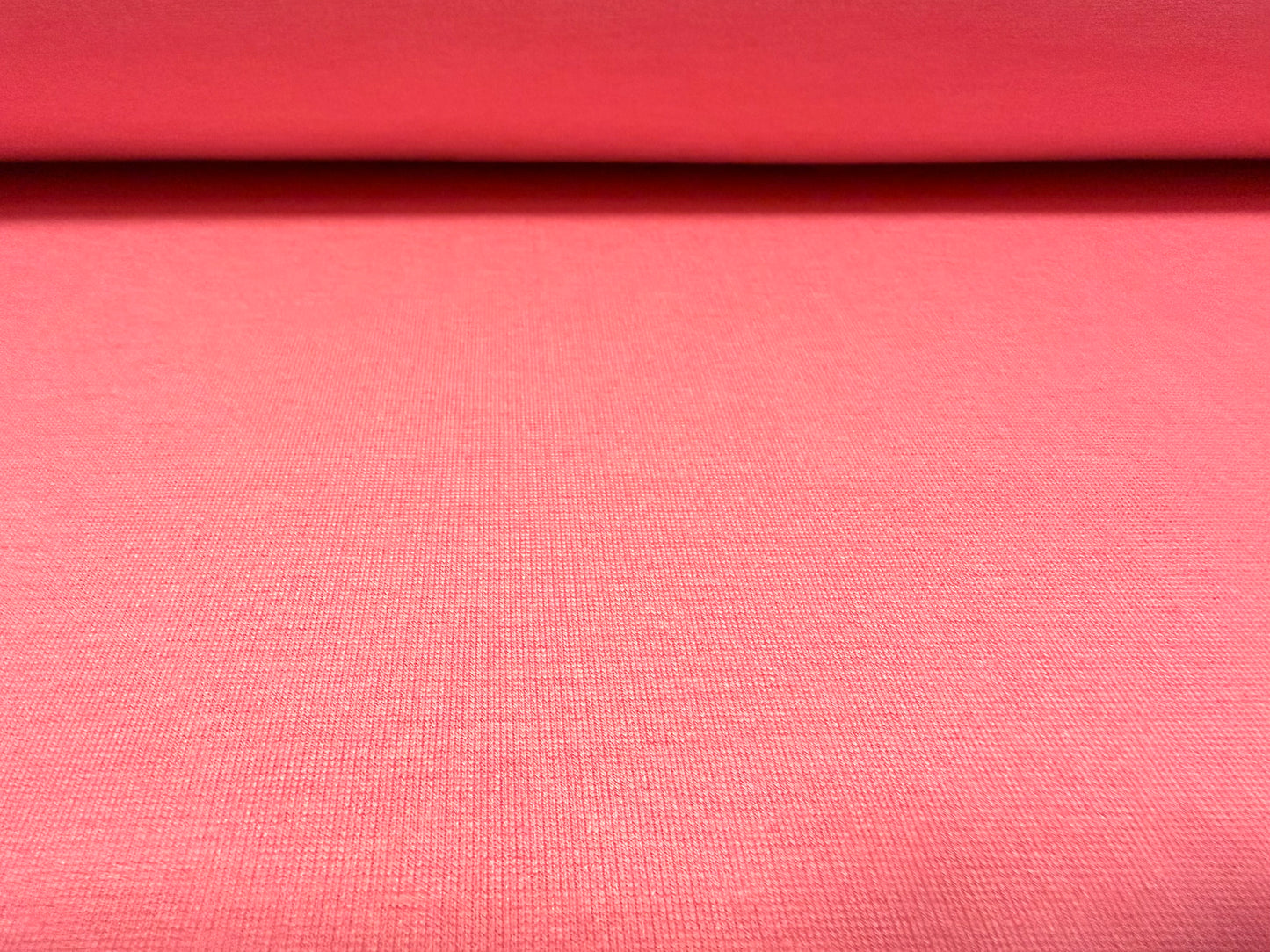 Ponte Roma stretch spandex double jersey fabric, per metre - plain - bubblegum pink
