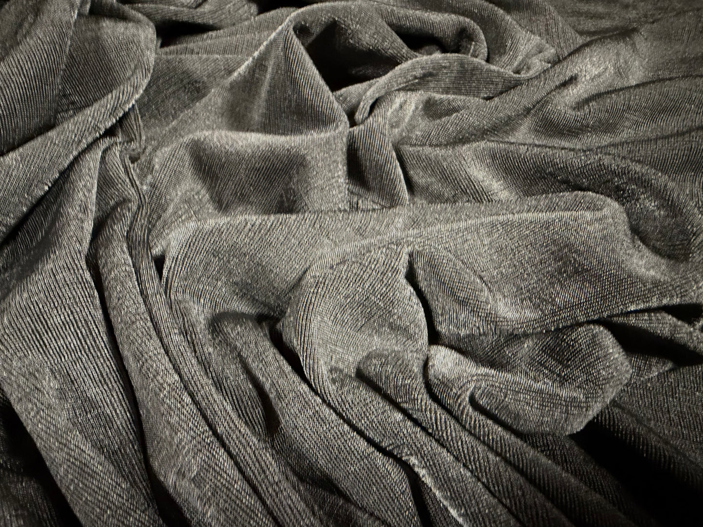 Slinky Stretch spandex jersey fabric, per metre - plain - grey