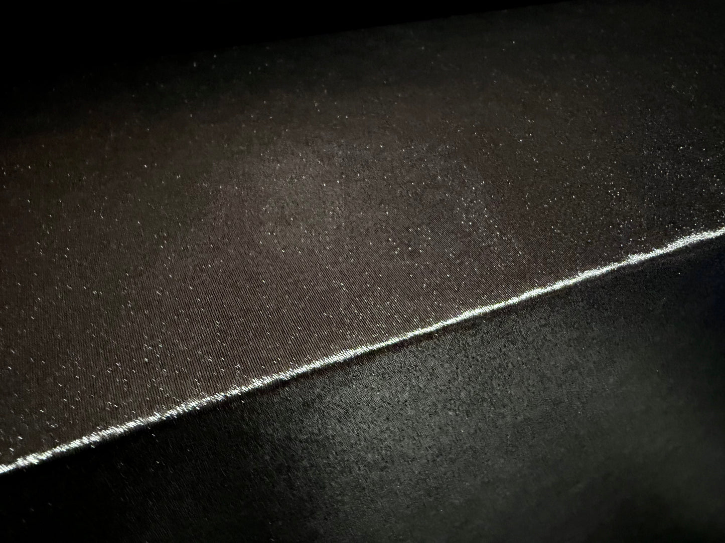 Stretch metallic lamé jersey fabric, per metre - plain - dark silver