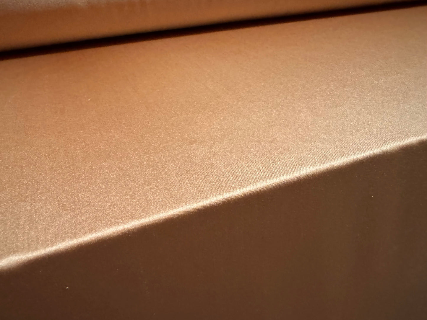 Swimwear stretch spandex jersey fabric, per metre - plain - siena brown