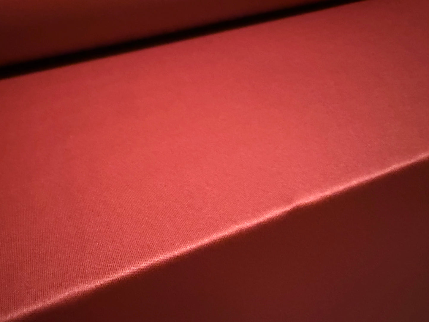 Single jersey fashion fabric, per metre - plain - brick red