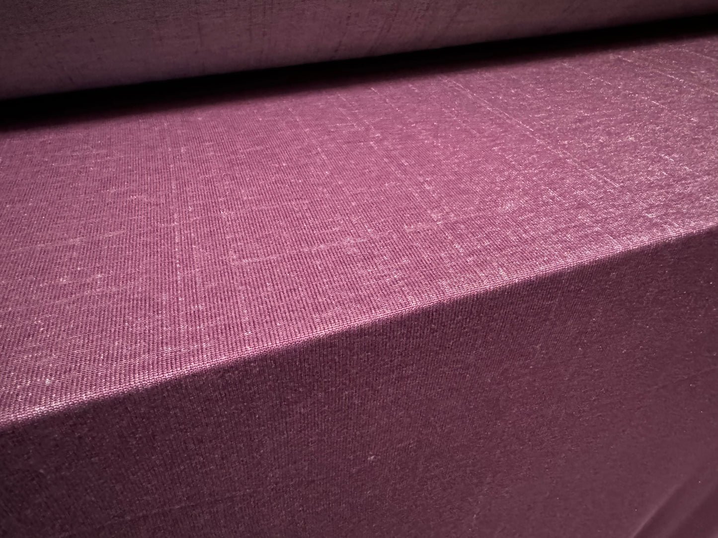 Stretch single jersey fabric, per metre - distressed shimmer - berry