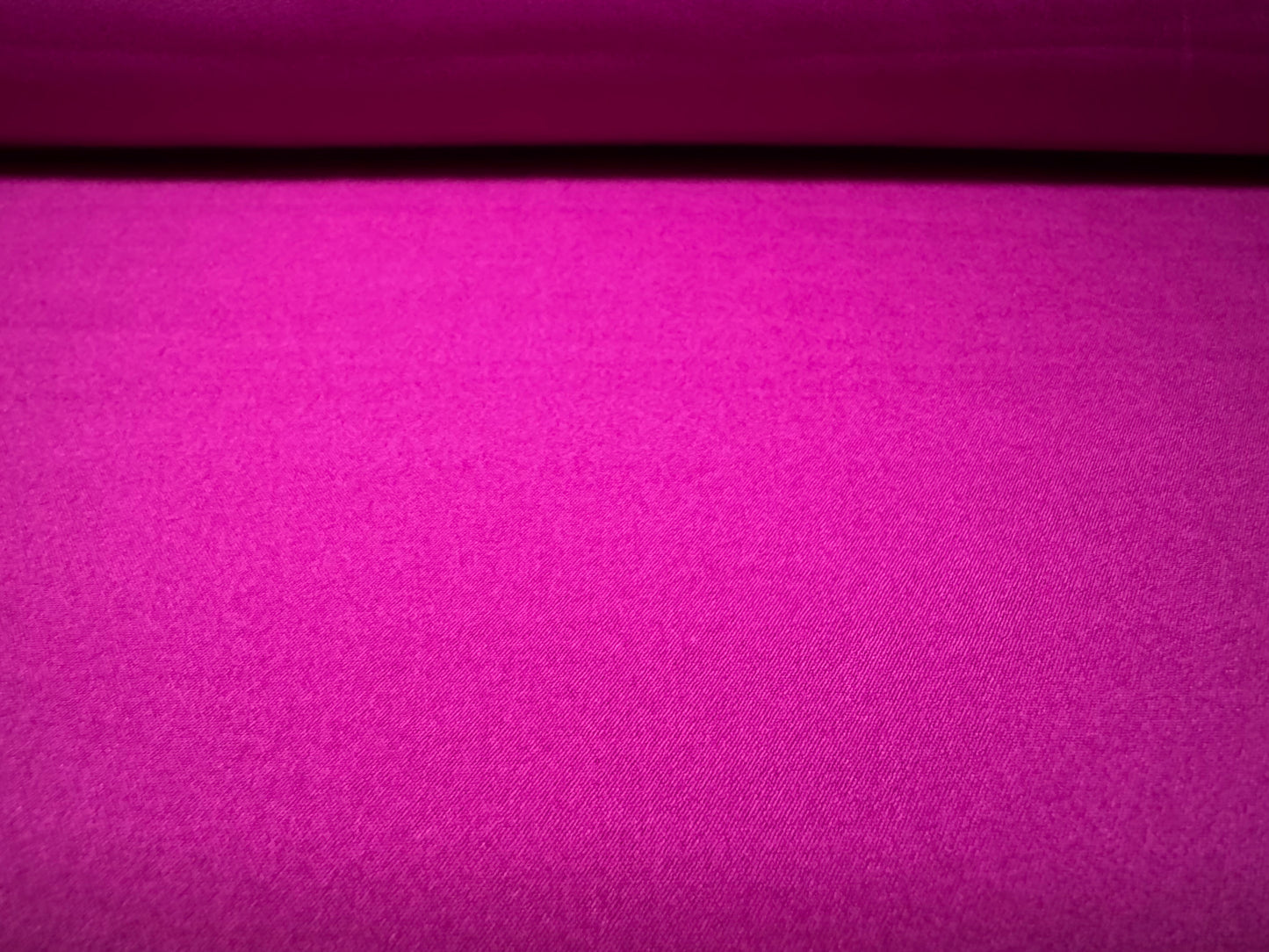 Super soft pongee woven dress fabric, per metre - plain - magenta