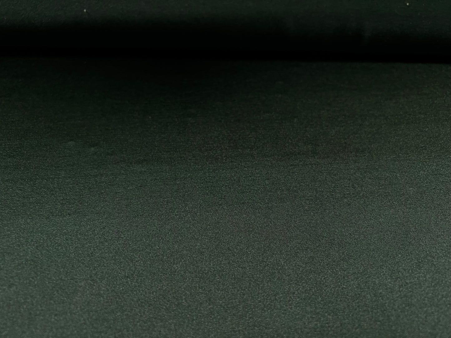 Disco shimmer stretch spandex jersey fabric, per metre - plain - very dark green