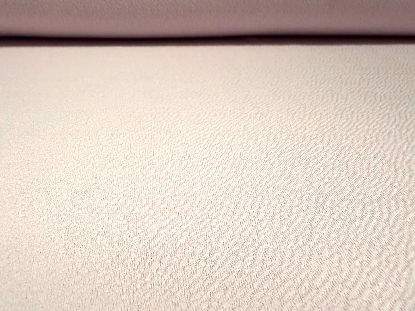 Waterfall textured scuba stretch spandex jersey, per metre - plain - light pink