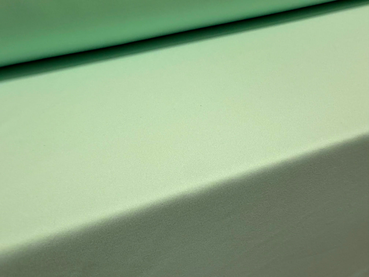 Scuba stretch spandex double jersey fabric, per metre - plain - spearmint green
