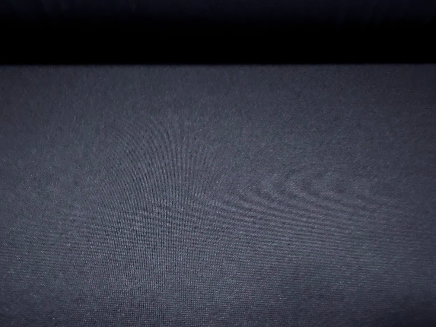 Super stretch soft single jersey fabric, per metre - plain - navy blue