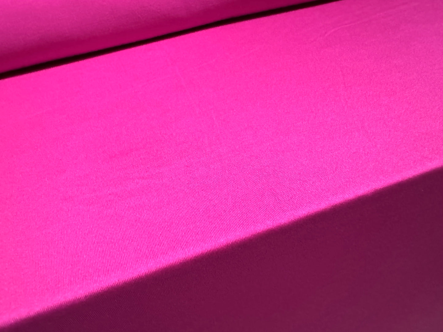 Stretch spandex single Jersey fabric, per metre - plain - bright magenta