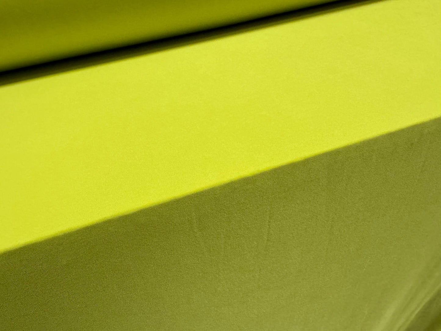 Venechia soft touch spandex single jersey fabric, per metre - plain - lime