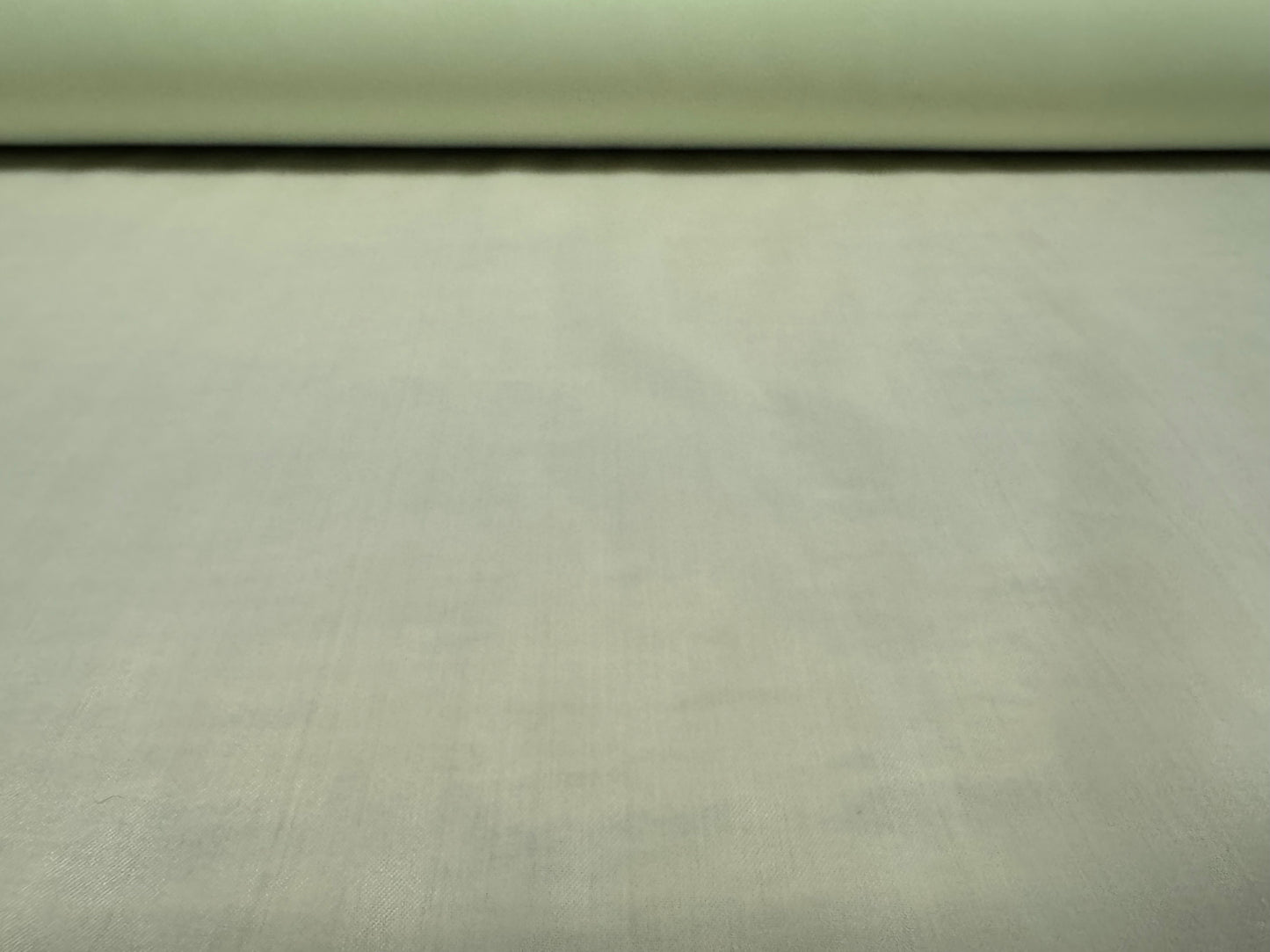 Sateen plain weave lightweight dress fabric, per metre - pale mint green