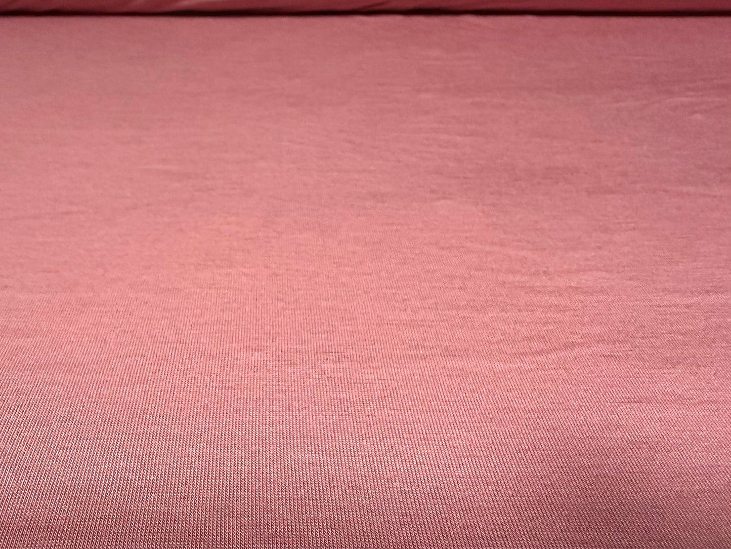 Viscose spandex stretch single jersey fabric, per metre - plain - dusky pink