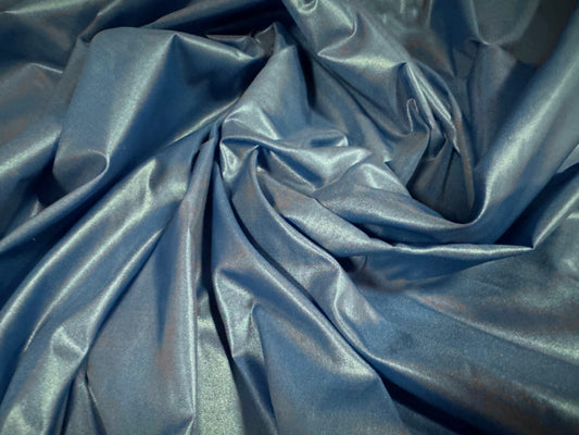 Plain weave nylon fabric, per metre - bluebell